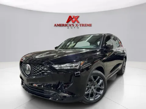 Black 2022 Acura MDX SH-AWD w/A-SPEC for sale in Atlanta, GA