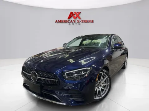 Blue 2022 Mercedes-Benz E 350 4MATIC for sale in Atlanta, GA