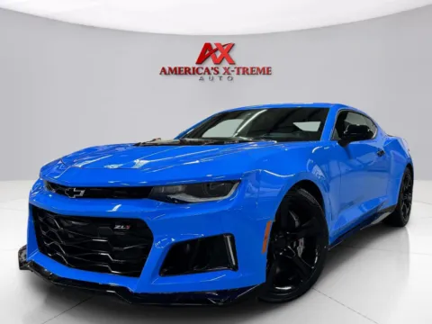 Blue 2023 Chevrolet Camaro ZL1 for sale in Atlanta, GA