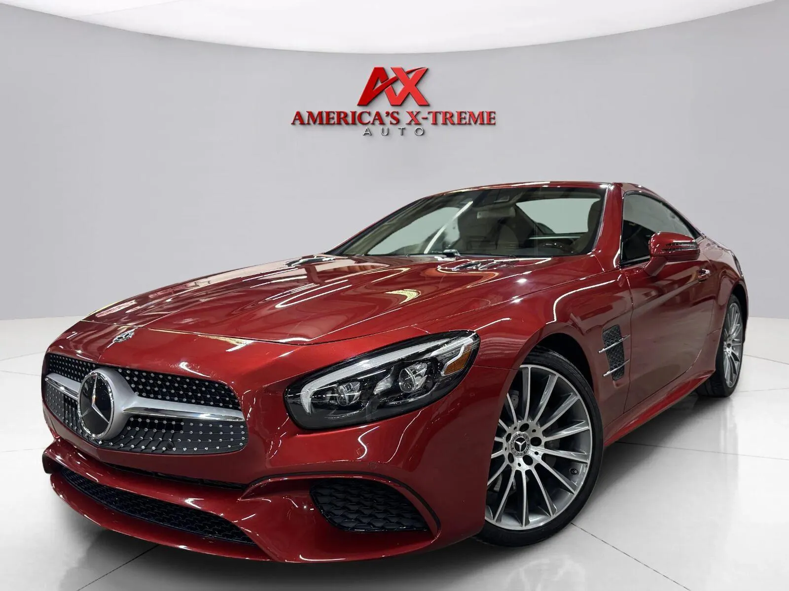 Gray 2018 Mercedes-Benz SL 550 for sale in Atlanta, GA