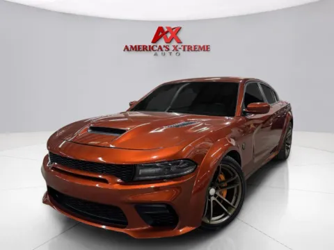 Orange 2021 Dodge Charger SRT Hellcat Widebody for sale in Atlanta, GA