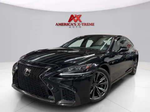 Black 2018 Lexus LS 500 F Sport for sale in Atlanta, GA