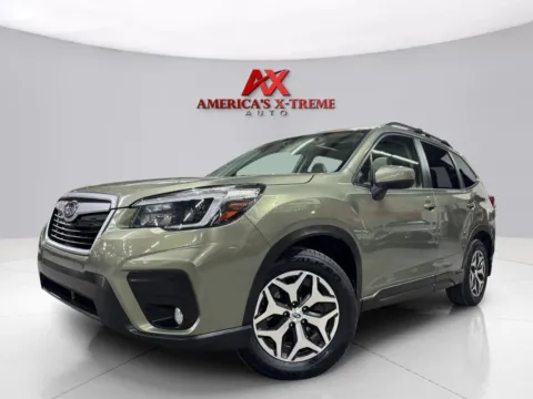 Green 2021 Subaru Forester Premium for sale in Atlanta, GA