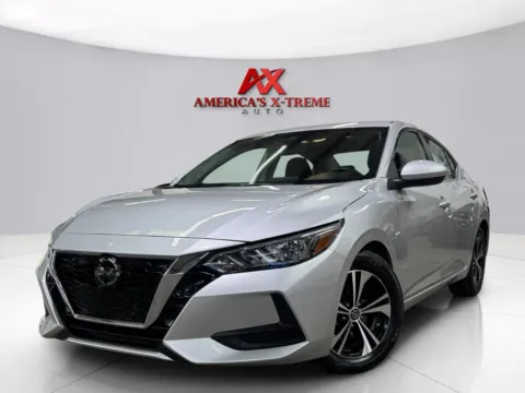 Silver 2021 Nissan Sentra SV for sale in Atlanta, GA