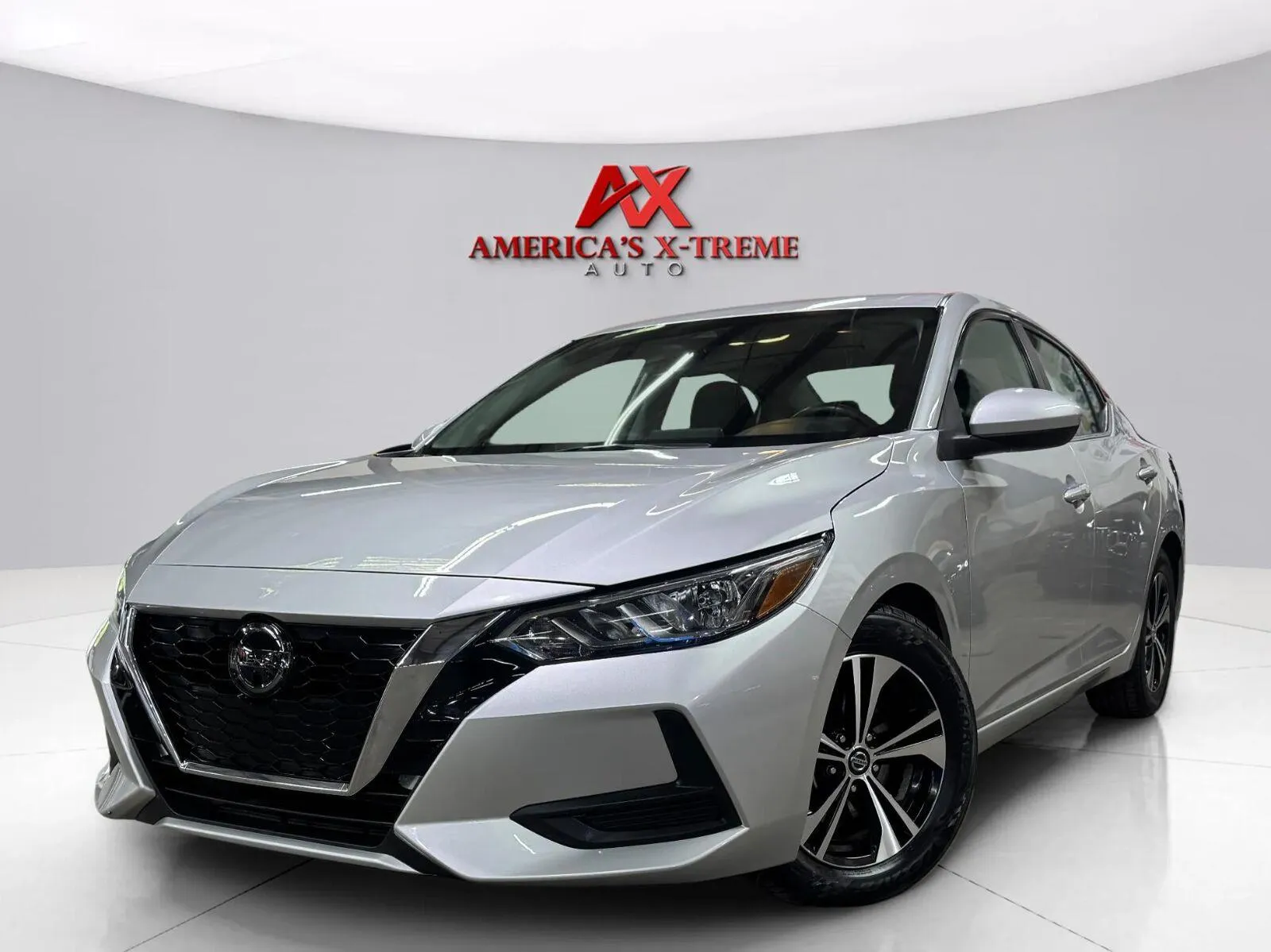 Silver 2021 Nissan Sentra SV for sale in Atlanta, GA