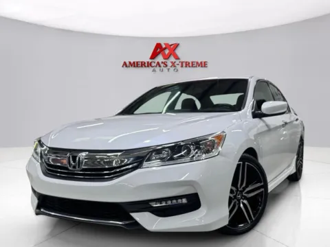 White 2017 Honda Accord Sedan Sport SE for sale in Atlanta, GA