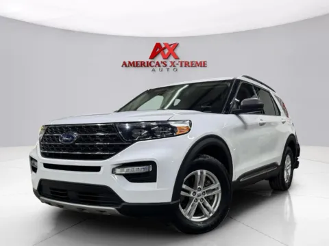 White 2023 Ford Explorer XLT for sale in Atlanta, GA