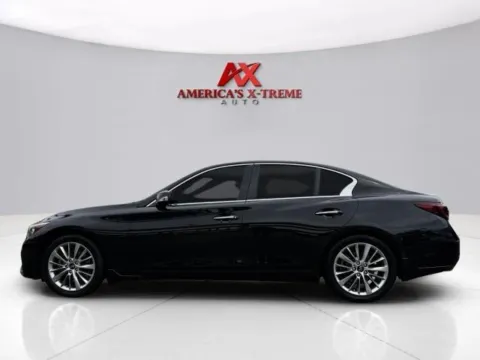 Photos of 2020 INFINITI Q50 3.0t LUXE for sale in Houston, TX at America's Xtreme Auto Sales & Auto Repair | Luxury Used Cars & Trucks Dealership