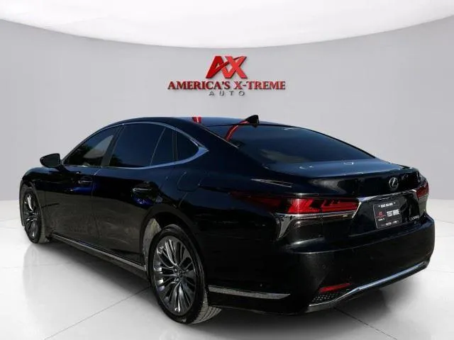Another view of 2018 Lexus LS 500h for sale in Houston, TX at America's Xtreme Auto Sales & Auto Repair | Luxury Used Cars & Trucks Dealership