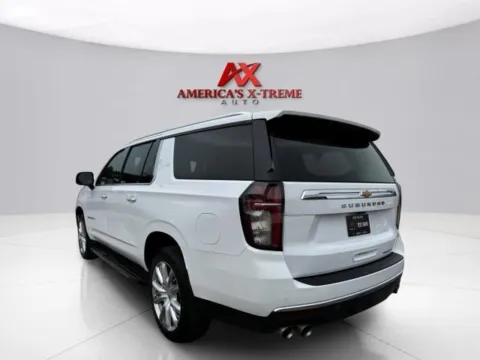 Another view of 2021 Chevrolet Suburban Premier for sale in Houston, TX at America's Xtreme Auto Sales & Auto Repair | Luxury Used Cars & Trucks Dealership
