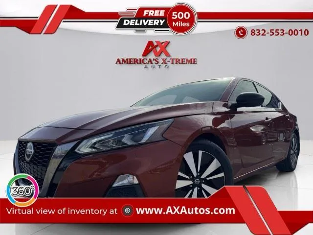 Orange 2020 Nissan Altima 2.5 SR for sale in Houston, TX