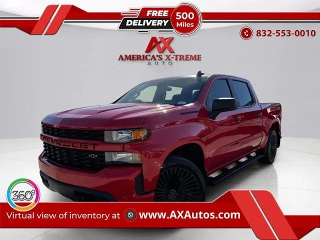 Red 2022 Chevrolet Silverado 1500 LTD Custom for sale in Houston, TX