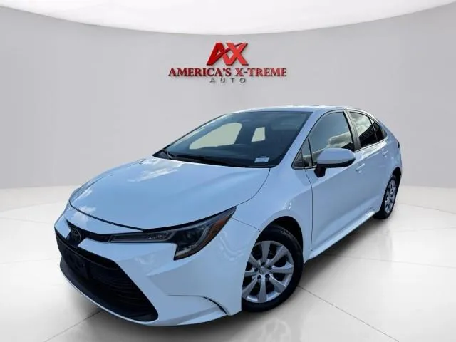 Photos of 2024 Toyota Corolla LE for sale in Houston, TX at America's Xtreme Auto Sales & Auto Repair | Luxury Used Cars & Trucks Dealership