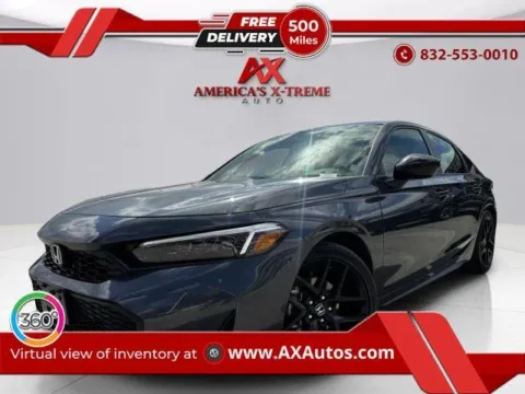Gray 2026 Honda Civic Hatchback Sport for sale in Houston, TX