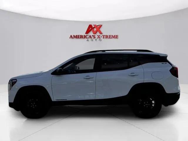 Photos of 2023 GMC Terrain SLE for sale in Houston, TX at America's Xtreme Auto Sales & Auto Repair | Luxury Used Cars & Trucks Dealership