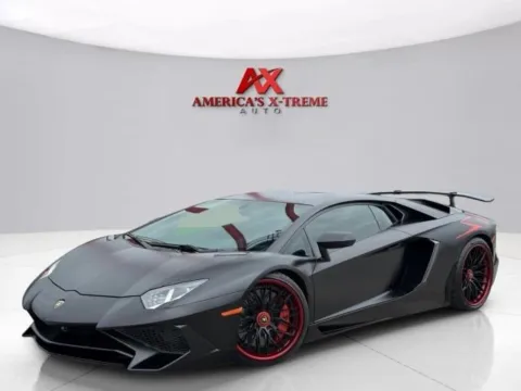 Photos of 2017 Lamborghini Aventador SV for sale in Houston, TX at America's Xtreme Auto Sales & Auto Repair | Luxury Used Cars & Trucks Dealership