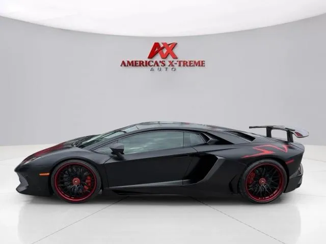 Another view of 2017 Lamborghini Aventador SV for sale in Houston, TX at America's Xtreme Auto Sales & Auto Repair | Luxury Used Cars & Trucks Dealership