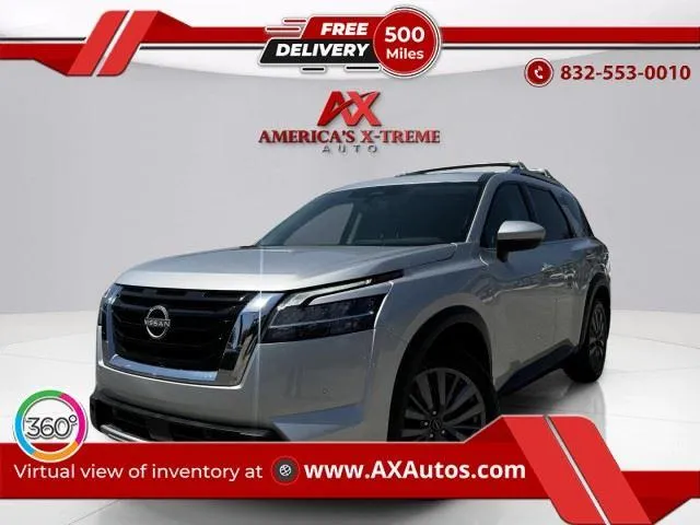 Silver 2023 Nissan Pathfinder SL for sale in Houston, TX