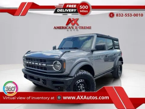 Gray 2023 Ford Bronco Black Diamond for sale in Houston, TX
