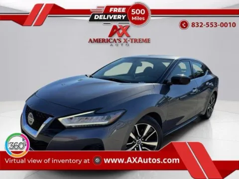 Gray 2019 Nissan Maxima S for sale in Houston, TX
