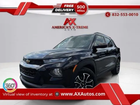 Black 2022 Chevrolet Trailblazer ACTIV for sale in Houston, TX