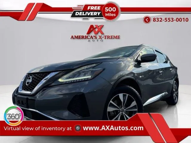 Gray 2020 Nissan Murano SV for sale in Houston, TX
