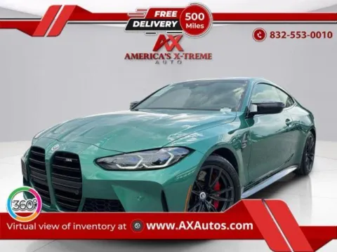 Green 2023 BMW M4 Coupe for sale in Houston, TX