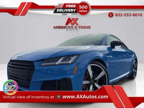Blue 2023 Audi TTS Coupe quattro for sale in Houston, TX