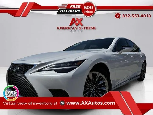 White 2023 Lexus LS 500 for sale in Houston, TX
