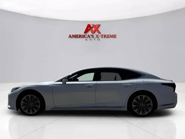Photos of 2023 Lexus LS 500 for sale in Houston, TX at America's Xtreme Auto Sales & Auto Repair | Luxury Used Cars & Trucks Dealership