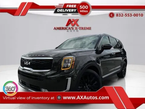 Green 2022 Kia Telluride SX for sale in Houston, TX
