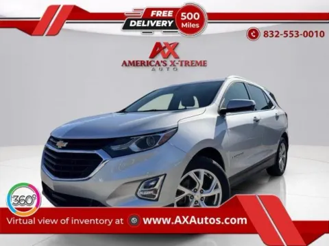 Silver 2019 Chevrolet Equinox LT for sale in Houston, TX