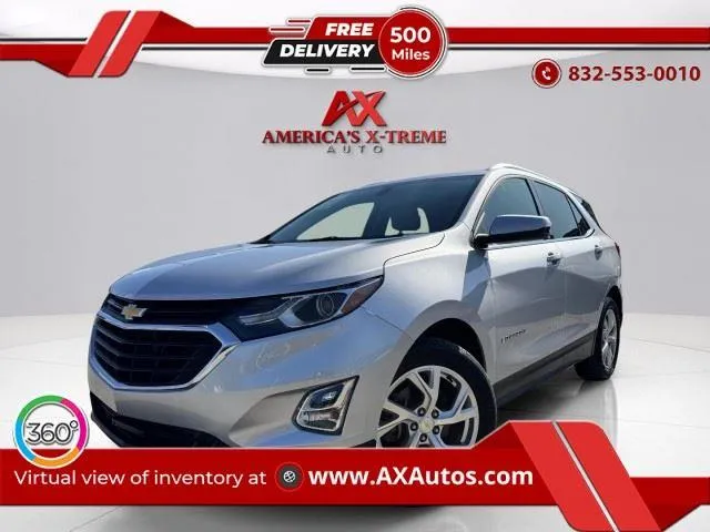 Silver 2019 Chevrolet Equinox LT for sale in Houston, TX