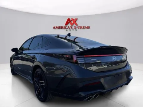 Another view of 2024 Hyundai Sonata N Line for sale in Houston, TX at America's Xtreme Auto Sales & Auto Repair | Luxury Used Cars & Trucks Dealership