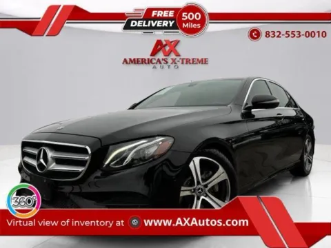 Black 2019 Mercedes-Benz E-Class E 300 for sale in Houston, TX