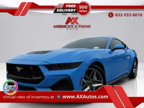 Blue 2025 Ford Mustang GT for sale in Houston, TX