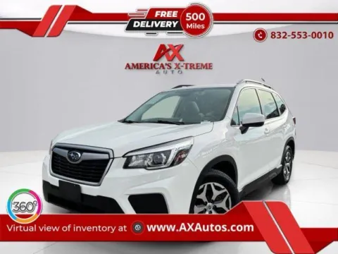 White 2020 Subaru Forester Premium for sale in Houston, TX
