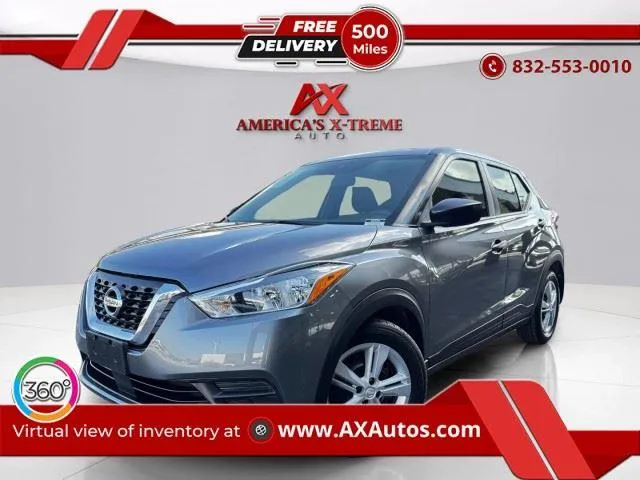 Gray 2020 Nissan Kicks S for sale in Houston, TX