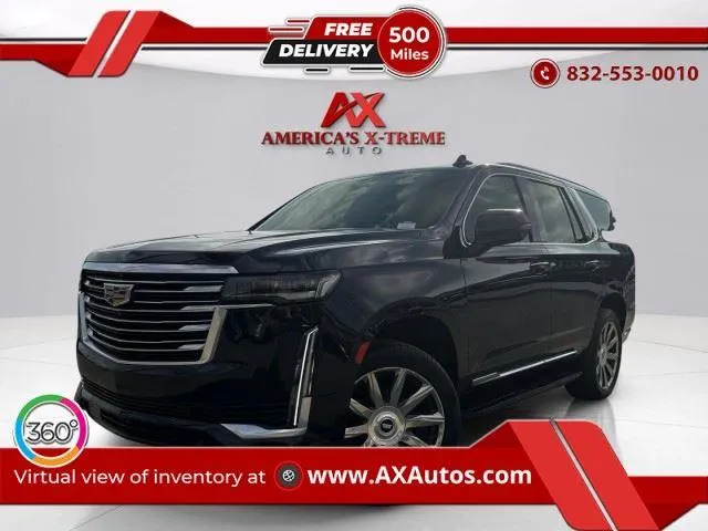 Black 2021 Cadillac Escalade Premium Luxury Platinum for sale in Houston, TX