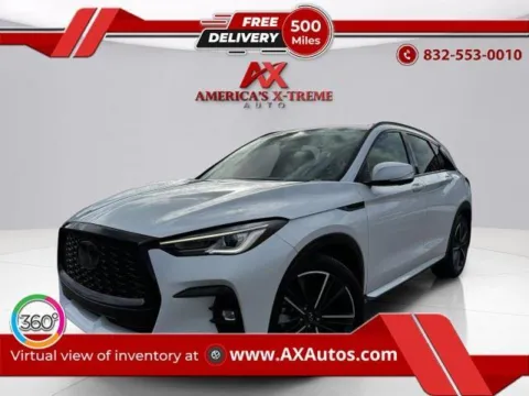 White 2024 INFINITI QX50 SPORT for sale in Houston, TX