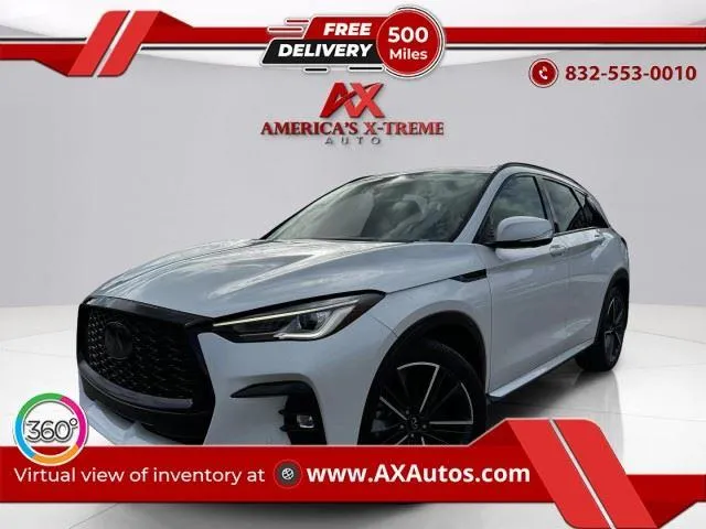 White 2024 INFINITI QX50 SPORT for sale in Houston, TX