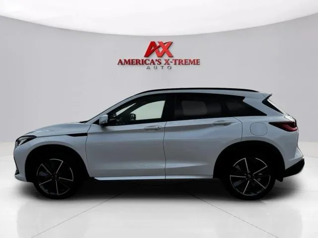 Photos of 2024 INFINITI QX50 SPORT for sale in Houston, TX at America's Xtreme Auto Sales & Auto Repair | Luxury Used Cars & Trucks Dealership