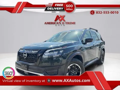 Black 2024 Nissan Pathfinder Rock Creek for sale in Houston, TX