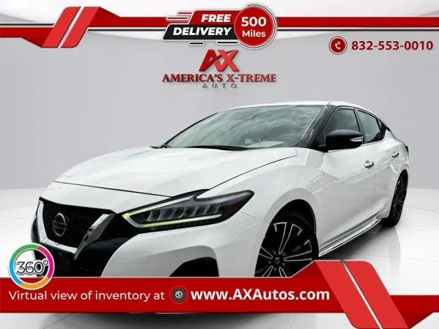 White 2022 Nissan Maxima SV for sale in Houston, TX