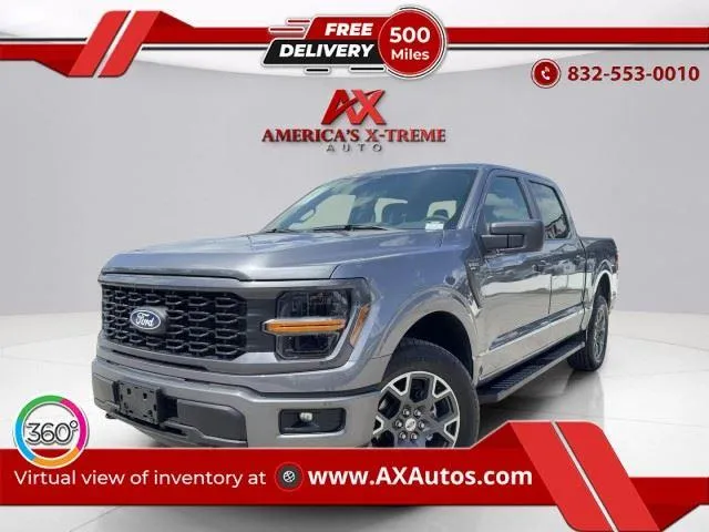Gray 2024 Ford F-150 STX for sale in Houston, TX