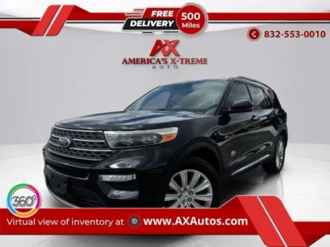 Black 2022 Ford Explorer King Ranch for sale in Houston, TX