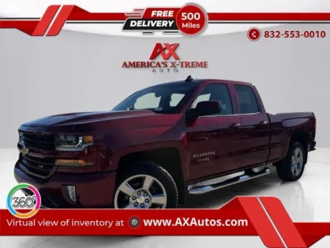 Red 2018 Chevrolet Silverado 1500 LT for sale in Houston, TX