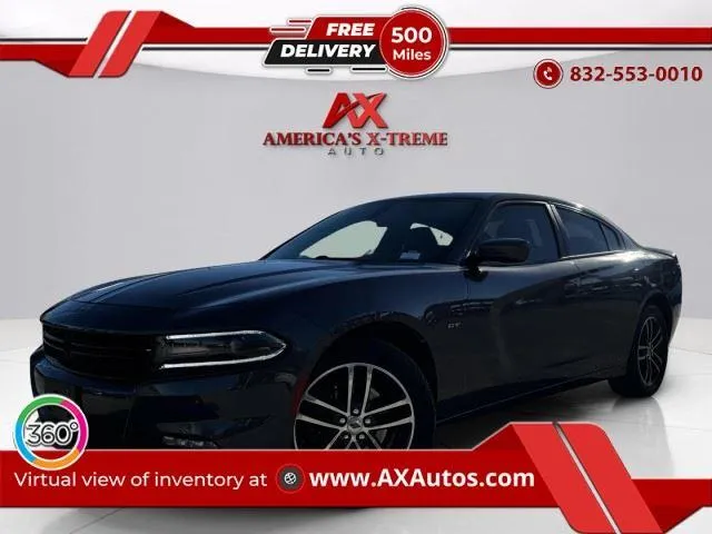 Gray 2018 Dodge Charger GT for sale in Houston, TX