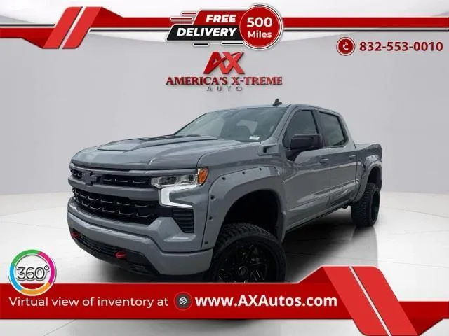 Gray 2025 Chevrolet Silverado 1500 RST for sale in Houston, TX