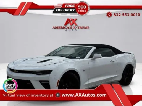 White 2016 Chevrolet Camaro 1SS for sale in Houston, TX